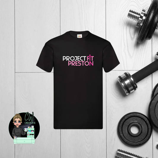 Project Fit Preston Black Tshirt