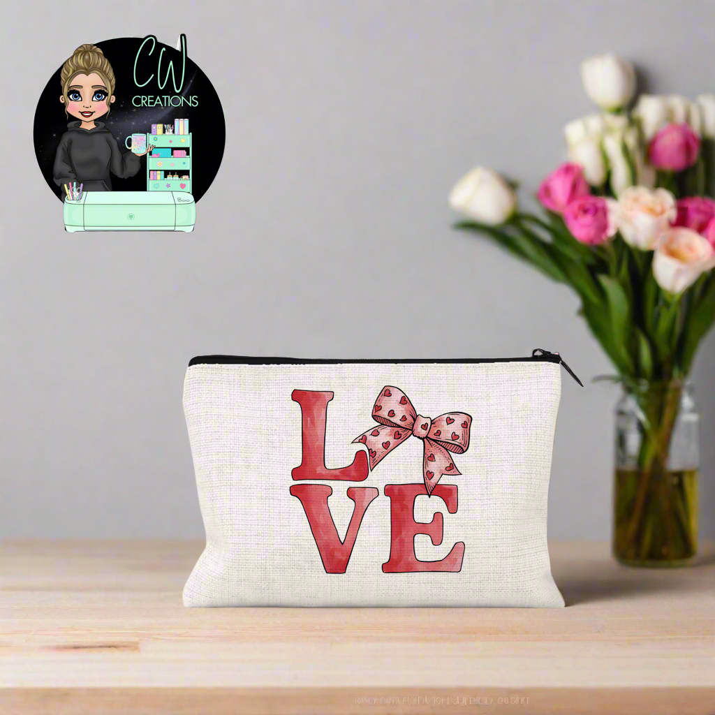 Valentine’s Love Make Up Bag