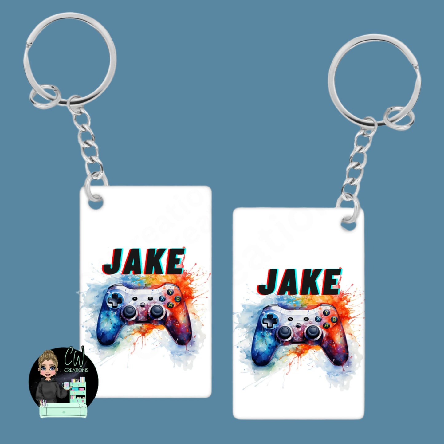 Gamer Keyring