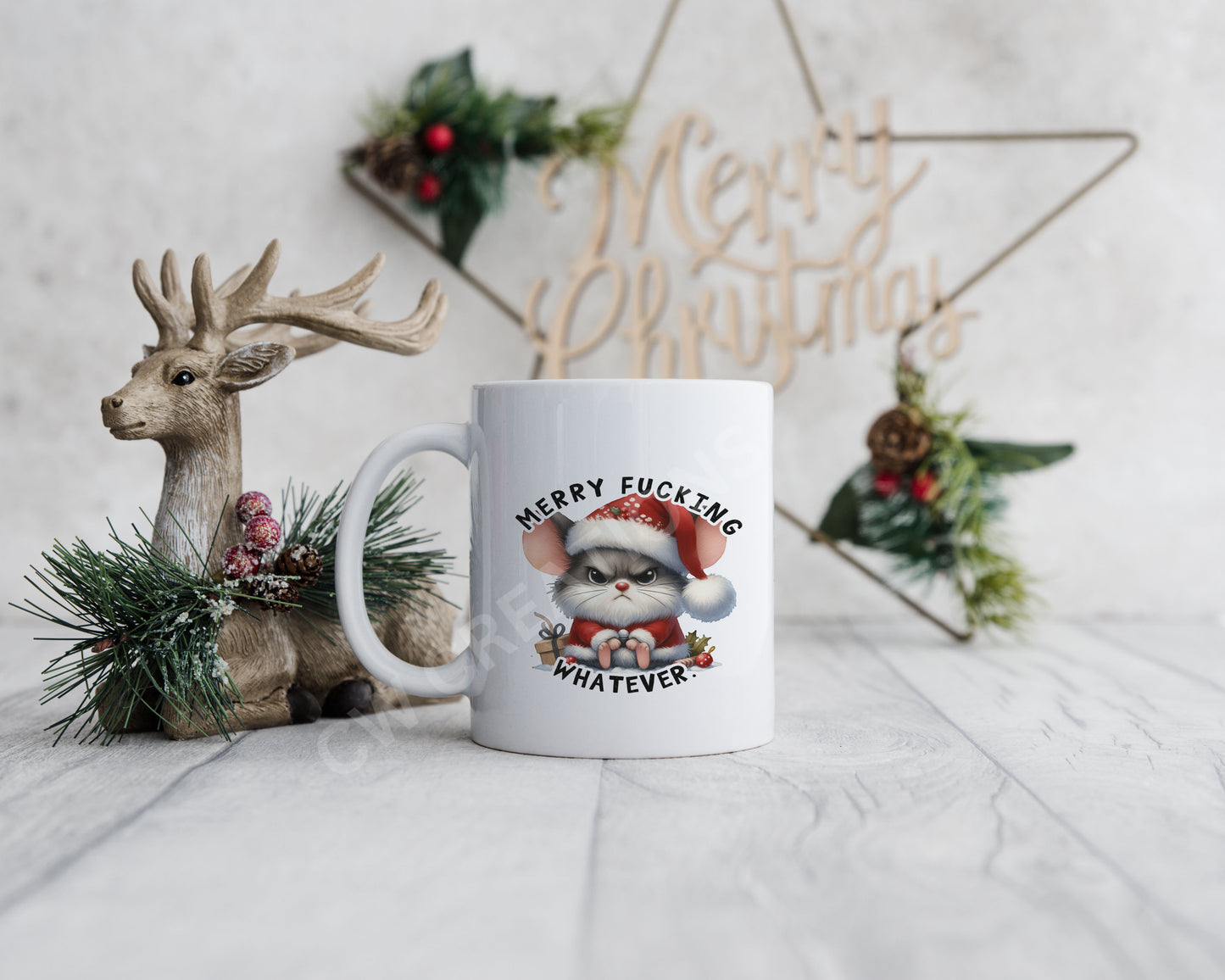 Merry Fking Whatever Mug