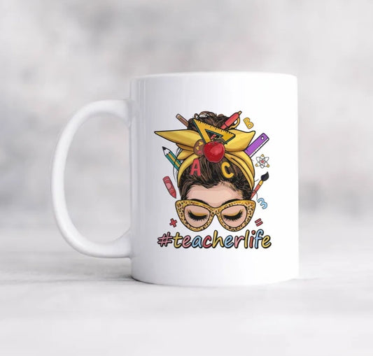 Personalised Teacher Life Mug