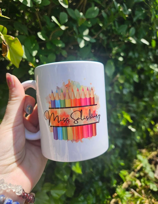 Personalised Teacher Mug