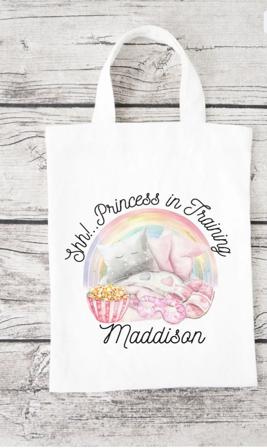 Shh..Princess in Training Mini Tote