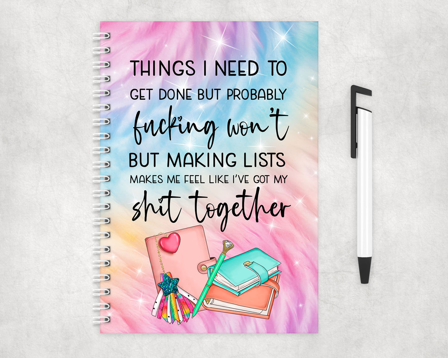 Things I Need To Get Done Notebook