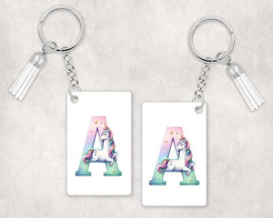 Unicorn Keyring