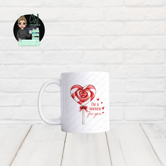 Sucker For You Valentine Mug