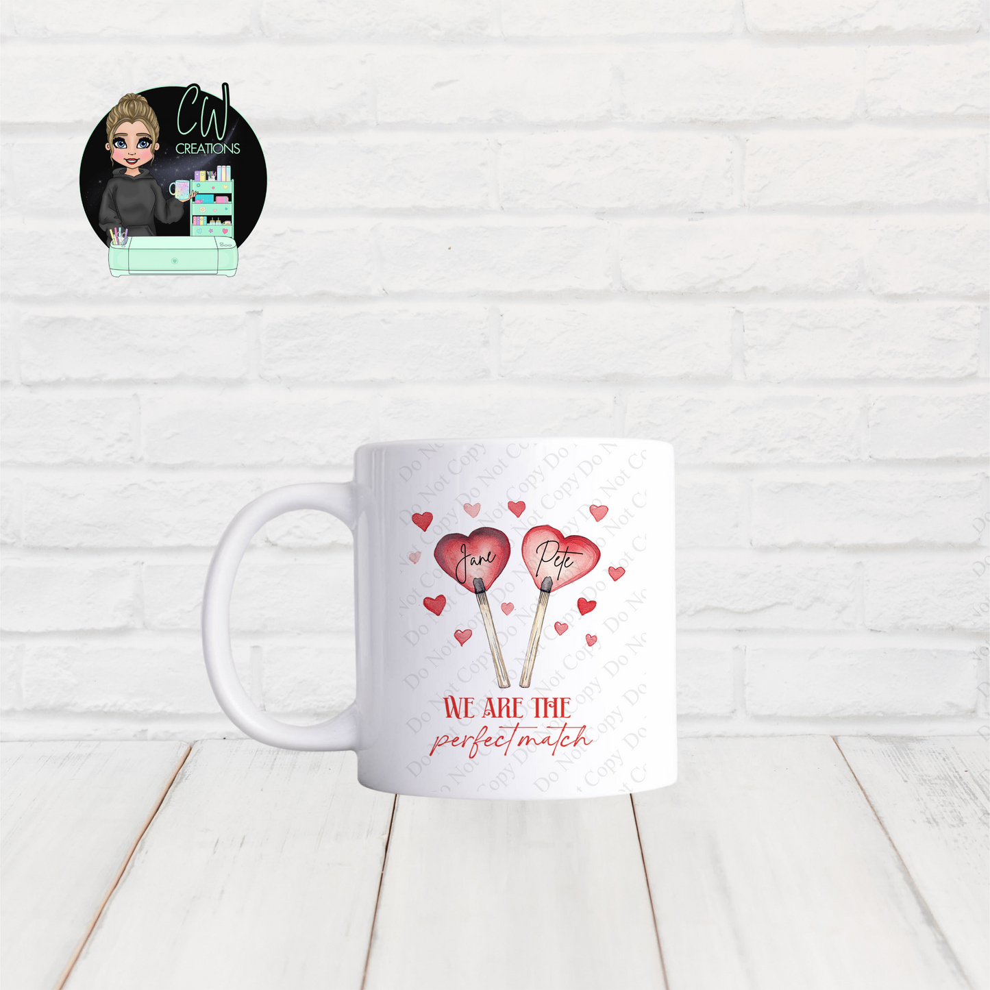 Perfect Match Valentine Mug